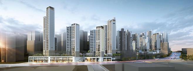 경기 광명시에 지하철 철산역을 도보로 이용할 수 있는 역세권 대단지 ‘철산역자이’가 공급된다. GS건설 제공