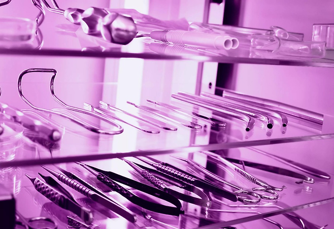 UV-C 방사선을 활용한 살균 기술. 〈사진 ams오스람〉