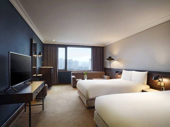 메종 글래드 제주 객실. 글래드호텔 제공