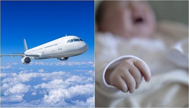 "비행기서 6시간째 우는 아기, 좀 참아달라는 부모.