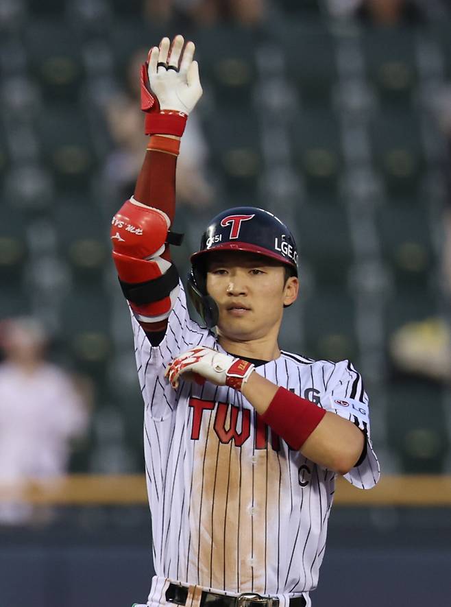 <yonhap photo-5132="">LG 박해민. <저작권자 ⓒ 1980-2025 ㈜연합뉴스. 무단 전재 재배포 금지, AI 학습 및 활용 금지></yonhap>