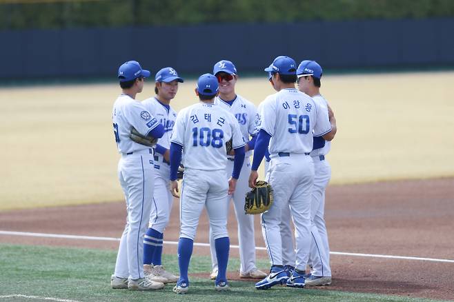 퓨처스 선수단. 삼성 제공