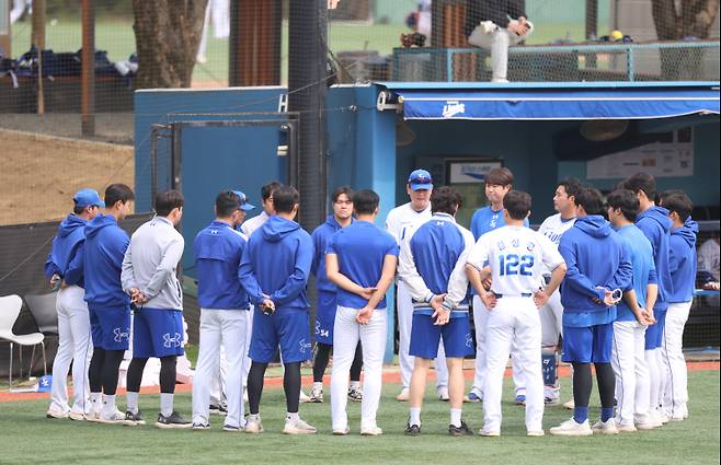퓨처스 선수단. 삼성 제공