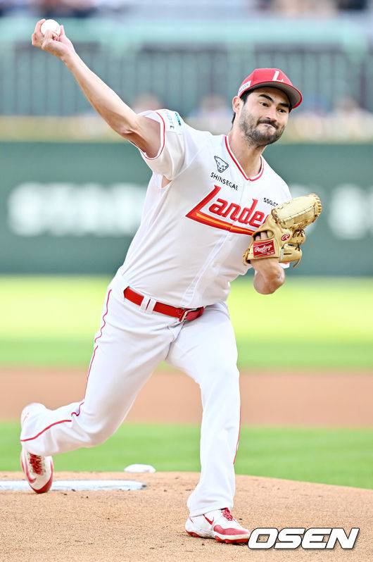 SSG 랜더스 미치 화이트. /OSEN DB