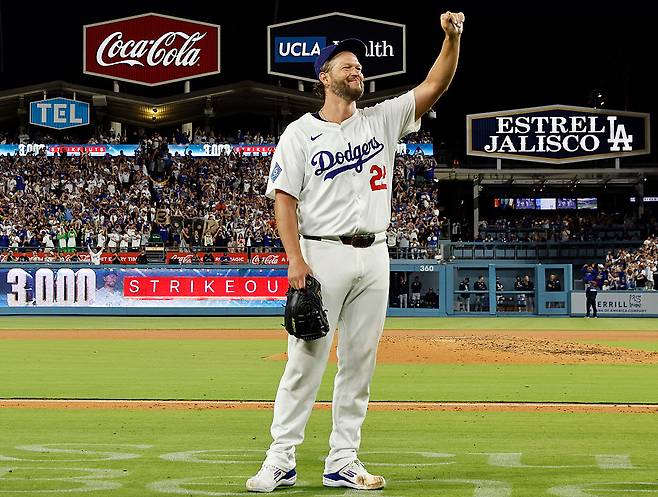 LA 다저스 커쇼. Getty Images코리아