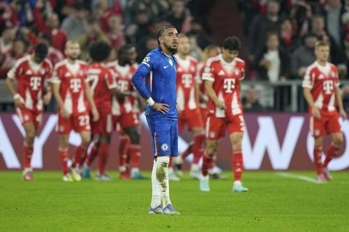 18일, 2025-2026시즌 UEFA 챔피언스리그 리그 페이즈 1R 바이에른 뮌헨 VS 첼시. AP연합뉴스