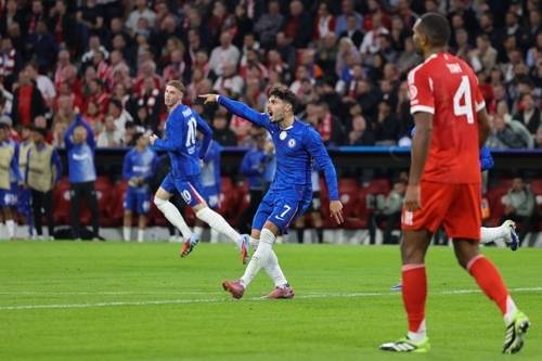 18일, 2025-2026시즌 UEFA 챔피언스리그 리그 페이즈 1R 바이에른 뮌헨 VS 첼시. AFP연합뉴스