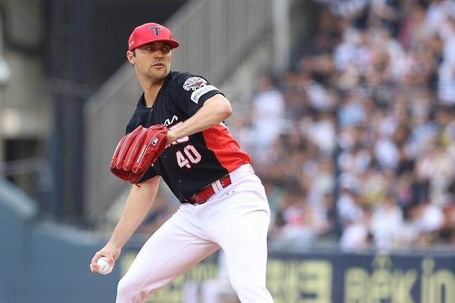 ▲ 네일은 올 시즌 경력에서 가장 많은 이닝을 소화했고, 뛰어난 성적을 거뒀으나 막판 일정에서 빠졌다 ⓒKIA타이거즈