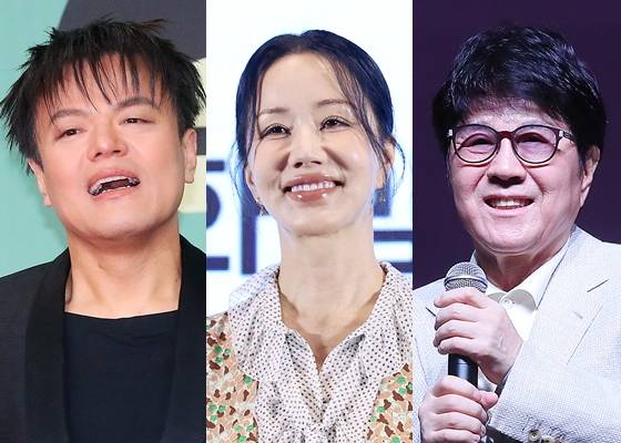 박진영, 엄정화, 조용필(왼쪽부터) /사진=스타뉴스