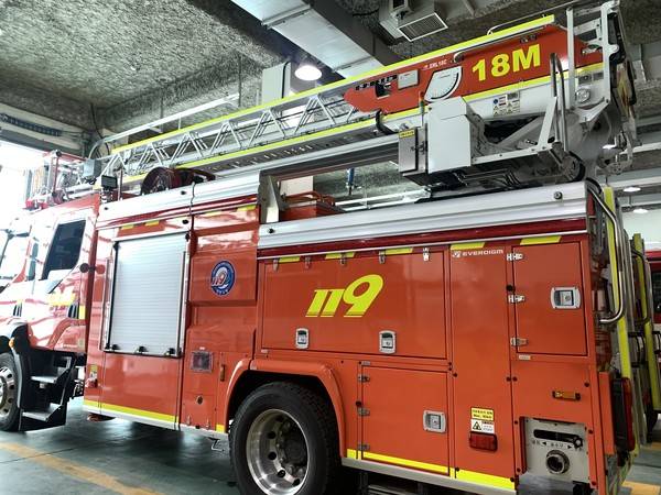 119소방차. [사진=경인방송 D.B]