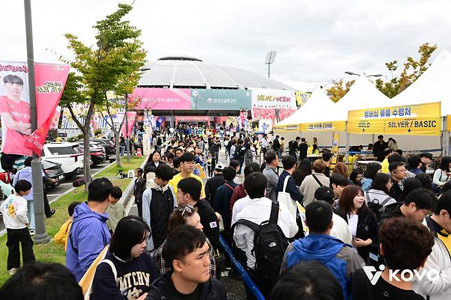 2024~2025시즌 V리그 개막전 풍경. 사진제공=KOVO