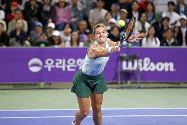 전위를 장악했던 맥날리 / 코리아오픈