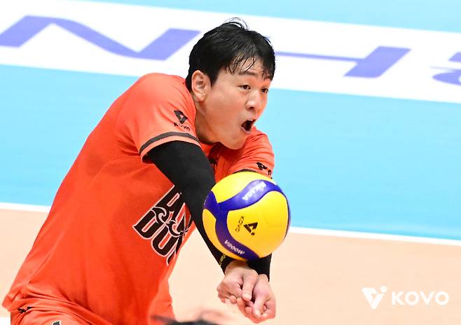 OK저축은행 송희채. 한국배구연맹