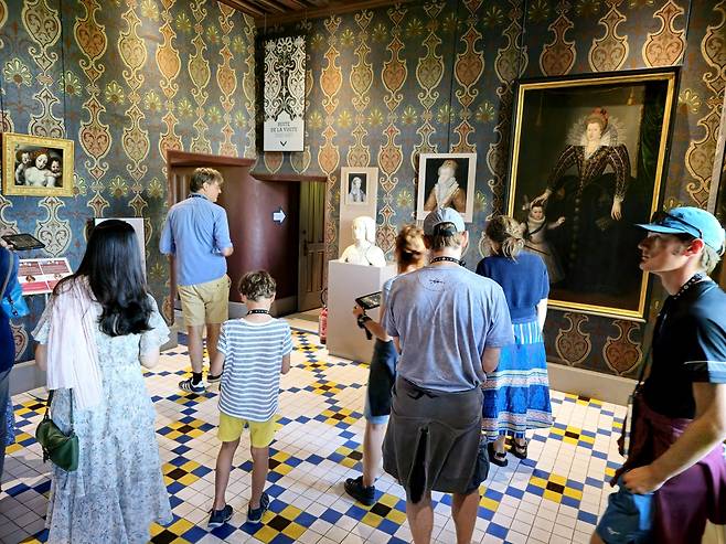 블루아성 2층 카트린 드 메디시스 왕비 옷방.