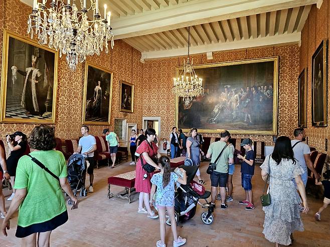 샹보르성 위대한 인물들의 방.