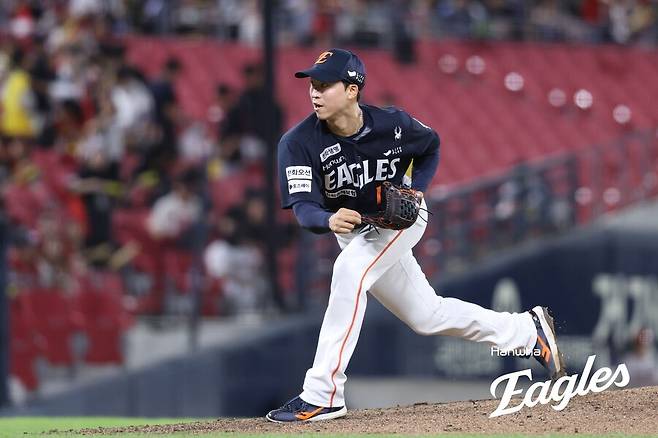 ▲ 엄상백 ⓒ한화 이글스
