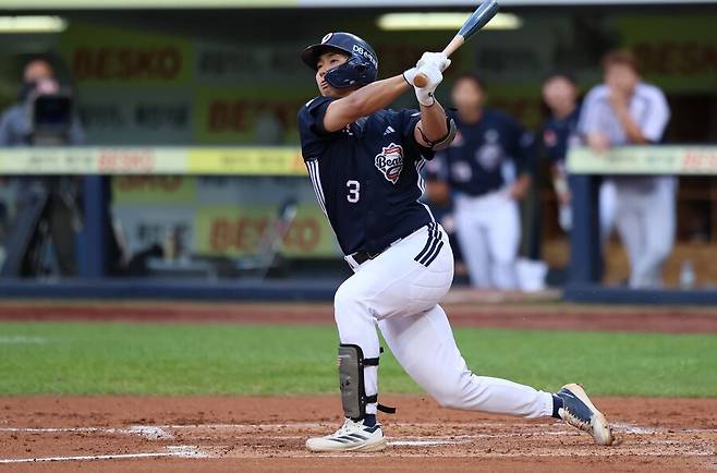 ▲ 대표팀 코너 내야를 지킬 선수로 기대를 모으는 임종성 ⓒ두산베어스