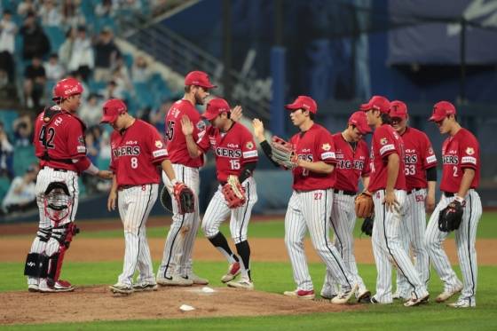 KIA 타이거즈 선수단. /사진=KIA 타이거즈 제공