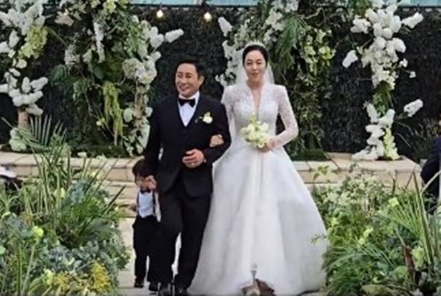 김병만 결혼식 현장. 사진l권영찬 SNS 캡처