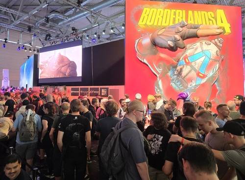 게임스컴 2025 '보더랜드 4' 부스 [촬영 김주환]