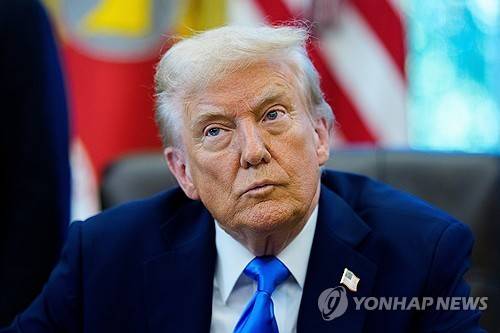 도널드 트럼프 미국 대통령  [EPA=연합뉴스 자료사진. 재판매 및 DB금지]