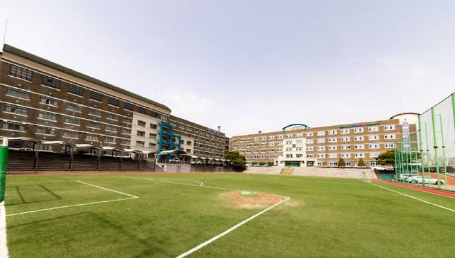 대전전자디자인고 전경