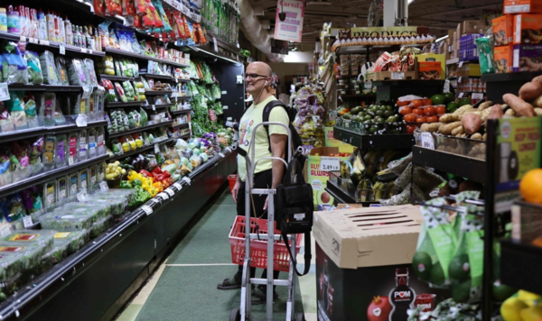 미국 뉴욕의 슈퍼마켓. 연합뉴스