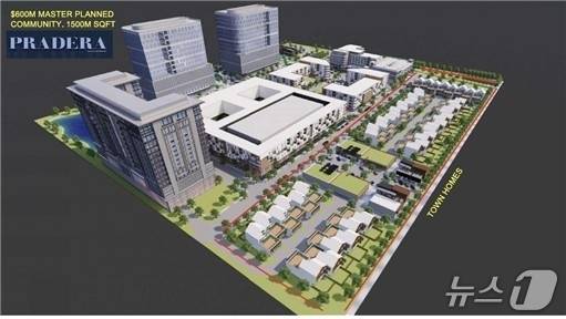 프로스퍼 복합개발사업 조감도 (대우건설 제공) 뉴스1 ⓒ News1