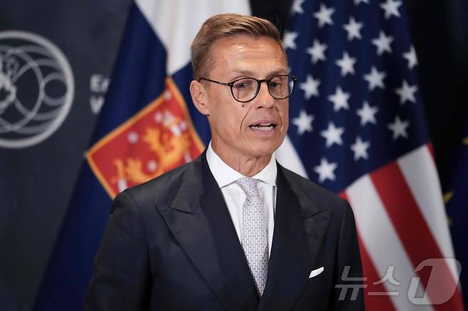 알렉산데르 스투브 핀란드 대통령. 2025.08.18. ⓒ AFP=뉴스1 ⓒ News1 권영미 기자