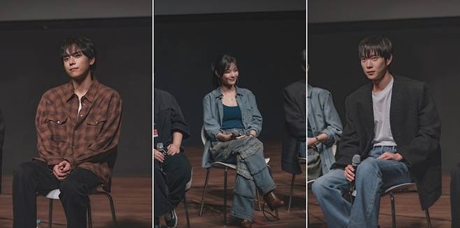 김도훈, 김유정, 김영대. 사진 | 티빙