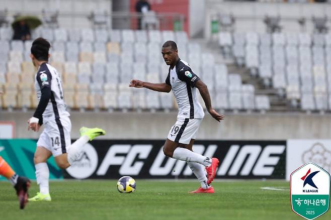 전남 호난. 사진제공=한국프로축구연맹