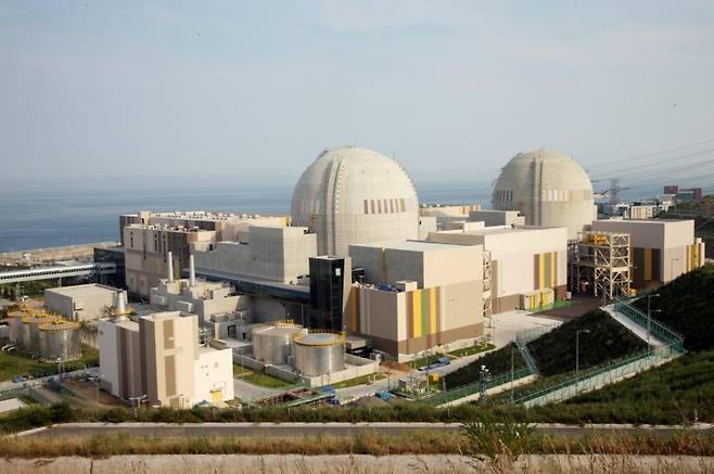 신월성 원전 1,2호기 전경