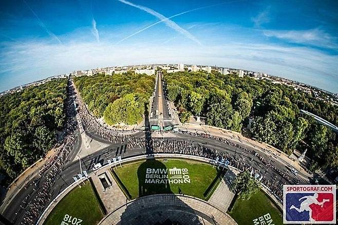 2018년 9월 베를린 마라톤. 필자 제공