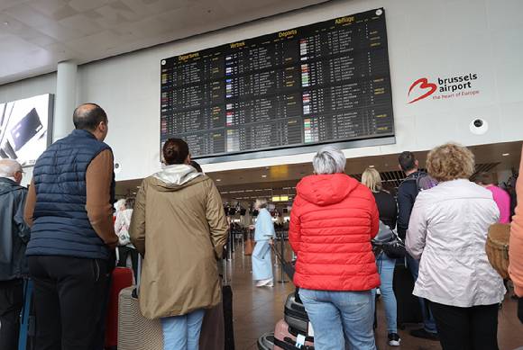 벨기에 브뤼셀 공항, 이틀째 운항 차질 [사진=EPA 연합뉴스]