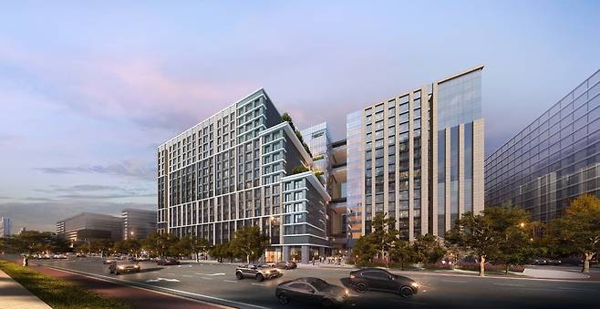 ‘VL르웨스트’ 조감도.  사진=롯데호텔