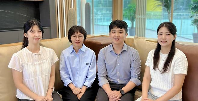 왼쪽부터 KAIST 생명과학연구소 문수영 박사, 공학생물학대학원이주영 교수, 한국화학연구원 노명현 박사. KAIST