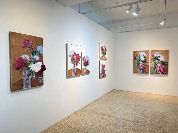 박지현 작가 개인전 ‘유연한 형상화’ 전경. 예술공간 아름 제공