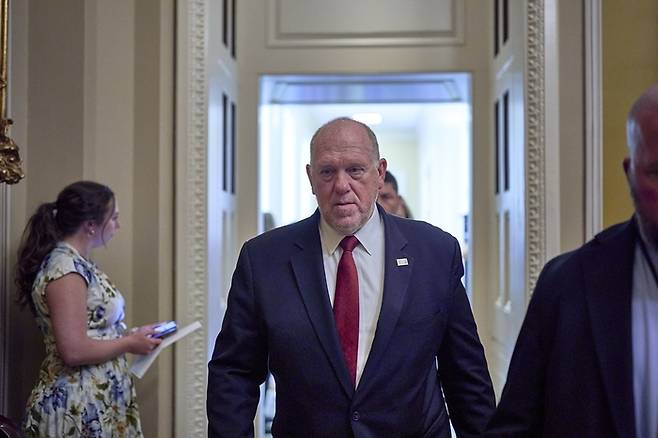 트럼프 행정부의 이민정책을 담당하는 ‘국경 차르’로 통하는 톰 호먼. /사진=AP연합