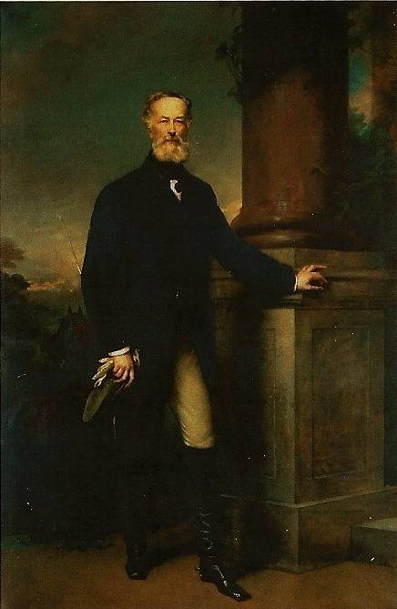 열네 살에 부친이 사망하면서 주강공장을 물려받아 독일 대표 철강 기업으로 일군 알프레트 크루프의 초상화