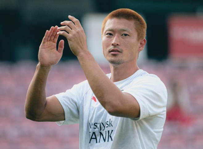 조규성이 2경기 연속골을 터뜨렸다. 사진=미트윌란 SNS