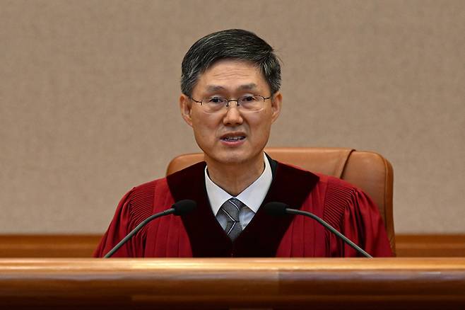 문형배 전 헌법재판소장 권한대행[사진공동취재단]