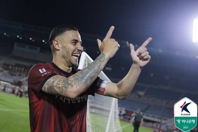 바사니. /사진=한국프로축구연맹 제공