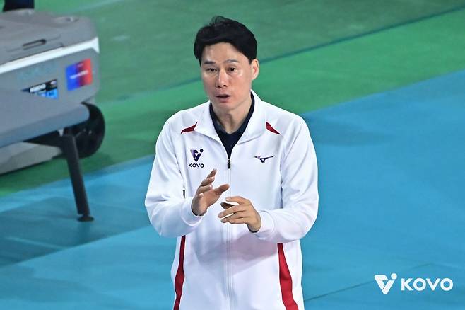 강성형 현대건설 감독. /사진=한국배구연맹(KOVO) 제공