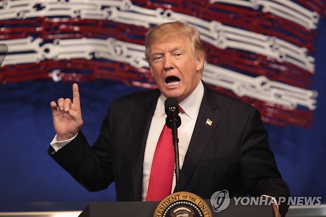 도널드 트럼프 미국 대통령 [Getty Images/AFP=연합뉴스 자료사진]