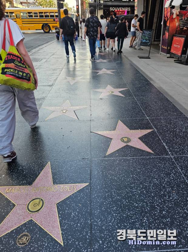 할리우드 명예의 거리.