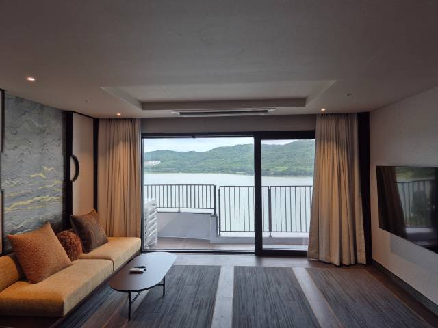 소노캄경주의 프리미어스위트 룸/사진=김아름 기자 armijjang@