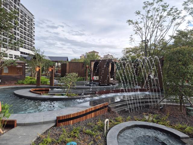 소노캄경주의 풀앤스파 야외풀/사진=김아름 기자 armijjang@