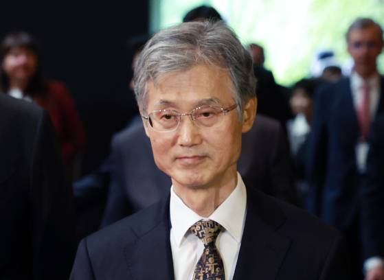 조희대 대법원장이 22일 서울 중구 신라호텔에서 열린 '2025 세종 국제 콘퍼런스' 개회식에 참석하고 있다. 〈사진=연합뉴스〉