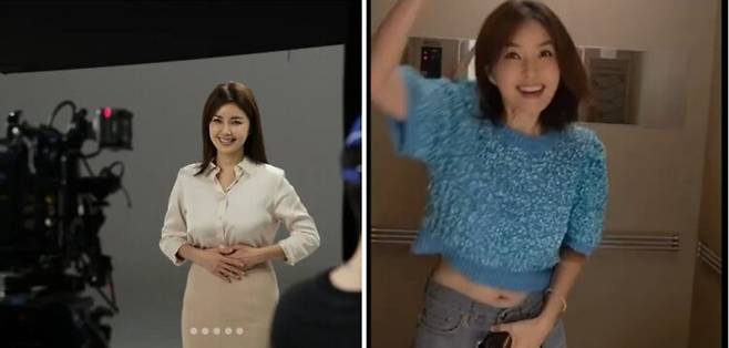 배우 신애라가 혈당 실험을 통해 혈당 안정에 도움을 주는 방법을 공개했다. 사진=신애라 SNS