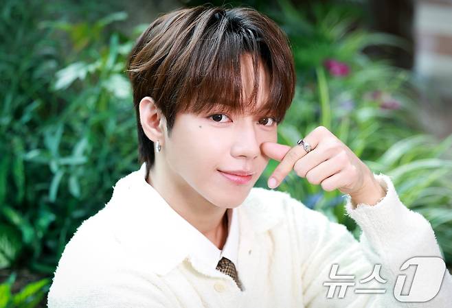 그룹 아홉(AHOF)의 제이엘(JL) ⓒ News1 권현진 기자